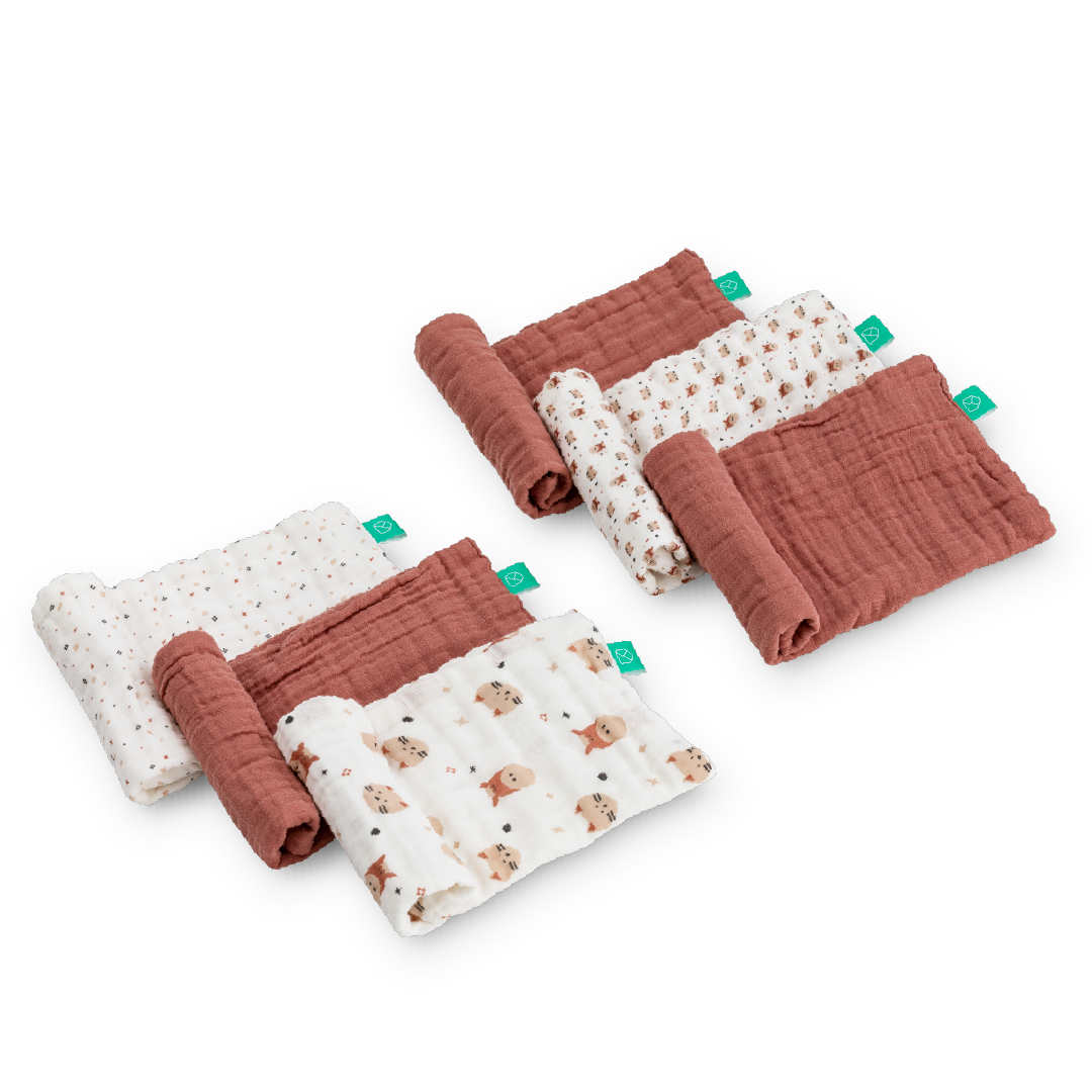 Baby Muslin Cloths Koala Soft Touch 11x11
