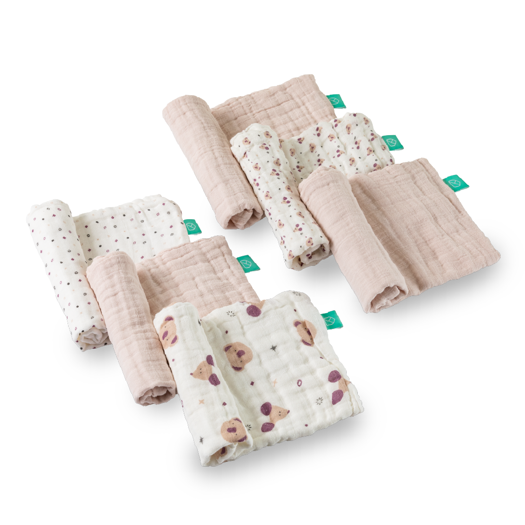 Baby Muslin Cloths Koala Soft Touch 11x11
