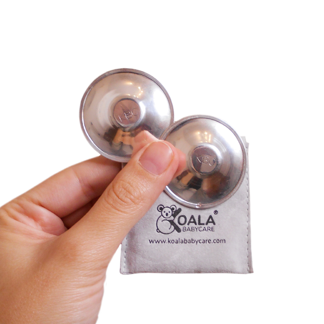 Silver nipple shields Koala Silver Cups
