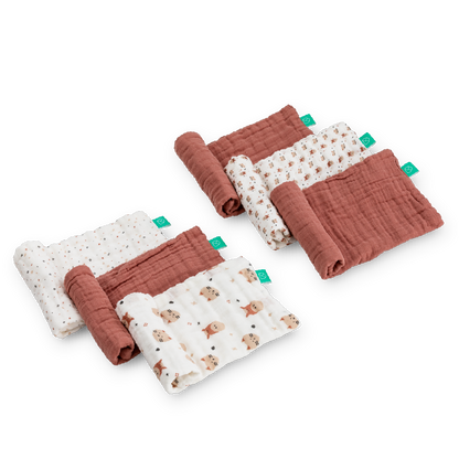 Baby Muslin Cloths Koala Soft Touch 11x11